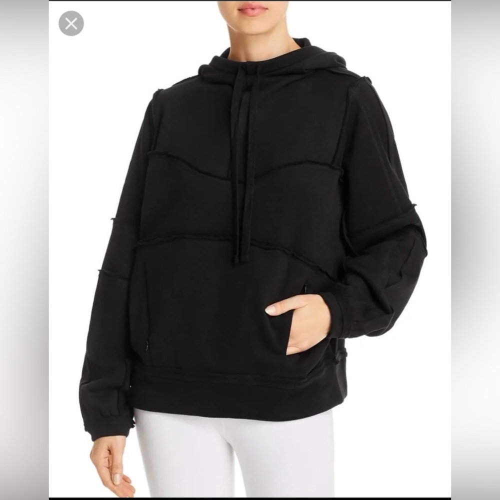 Alo Yoga Black Dimensions Hoodie Size S | Minimalist Pullover